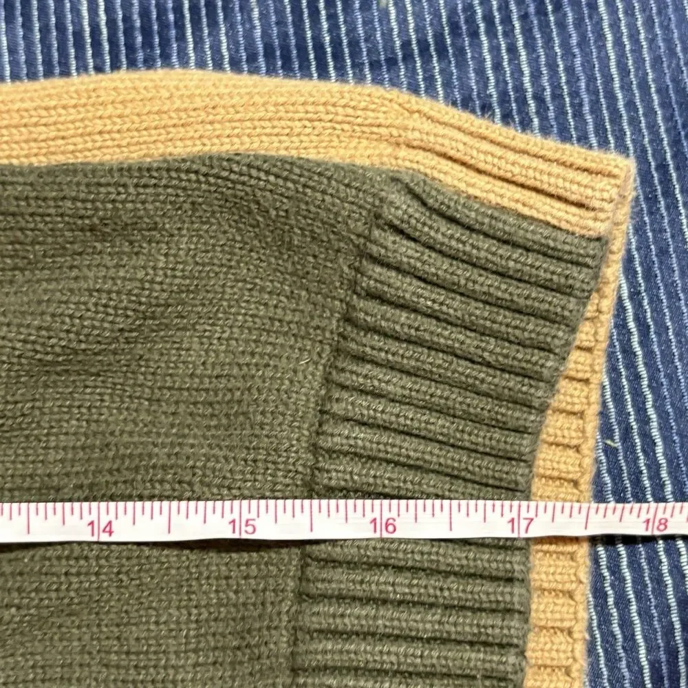 Gymboree Bear Sweater Boys 6 Button Neck Rustic Cabincore Outdoors Hiking Fall